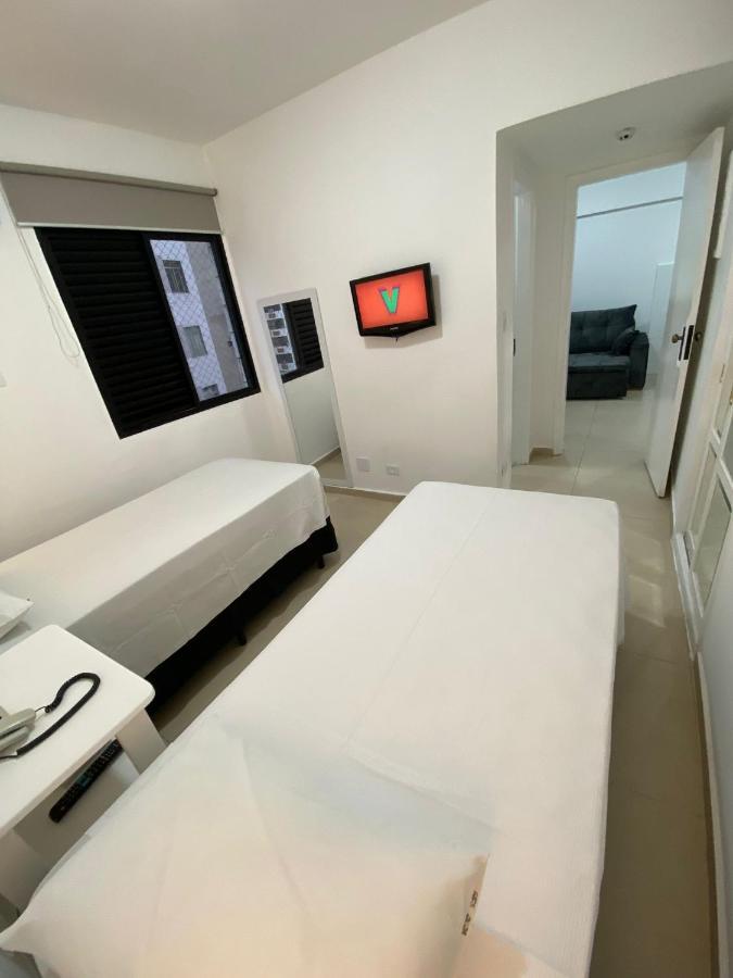 Flat No Centro Gonzaga Proximo A Praia - Santos/Sp Santos  Ngoại thất bức ảnh